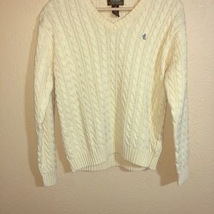 Sweet Yellow Ralph Lauren Cable Knit Sweater